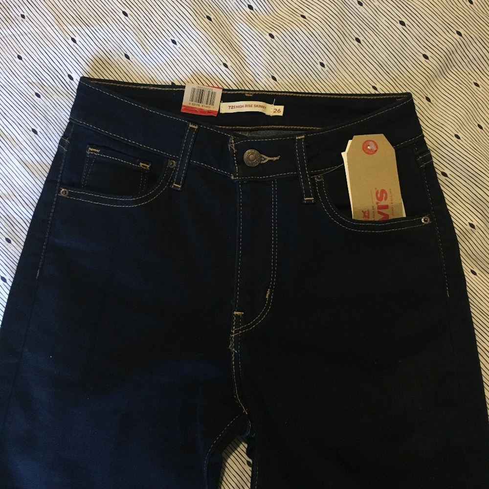 Levi's 721 High rise skinny jeans